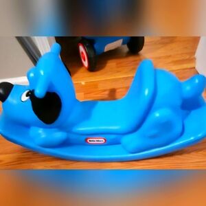 Little Tikes Blue Rocking Dog